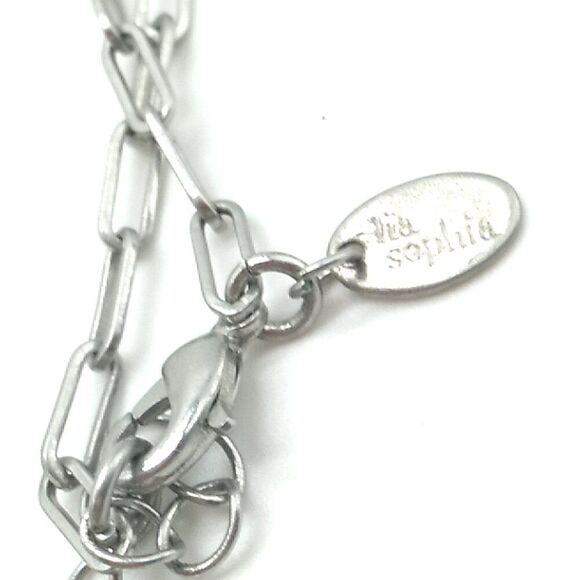 Lia Sophia Pastel GUMDROPS Silver-tone Retired Necklace - Picture 13 of 16